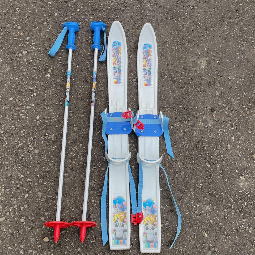 子供用 スキー セット ストック 長靴スキー 初めてのスキー 初心者
