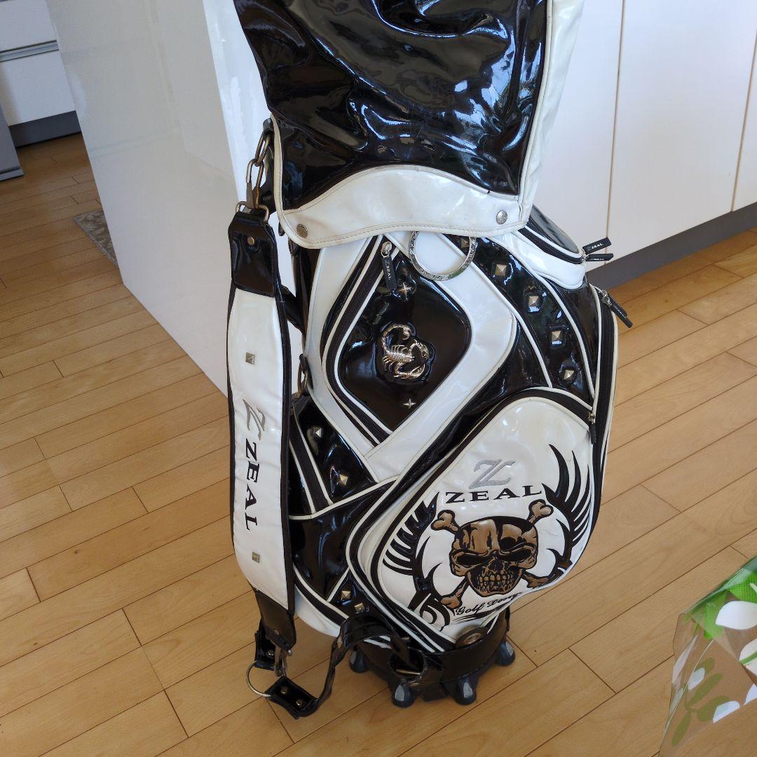 ZEAL ❗️派手❗️スカルデザイン キャディバッグ - メルカリ