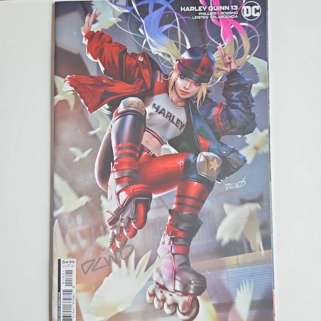 アメコミHARLEY QUINN デリックチュウ先生直筆サイン入り7冊おまとめ