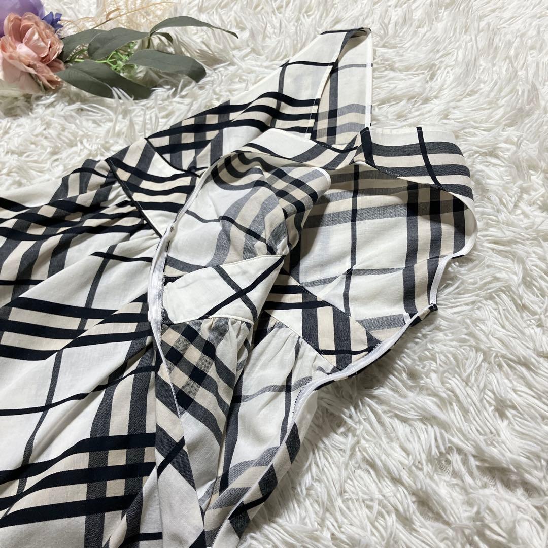 BURBERRY】ブルーレーベル ノバチェック メガチェック ワンピース 36