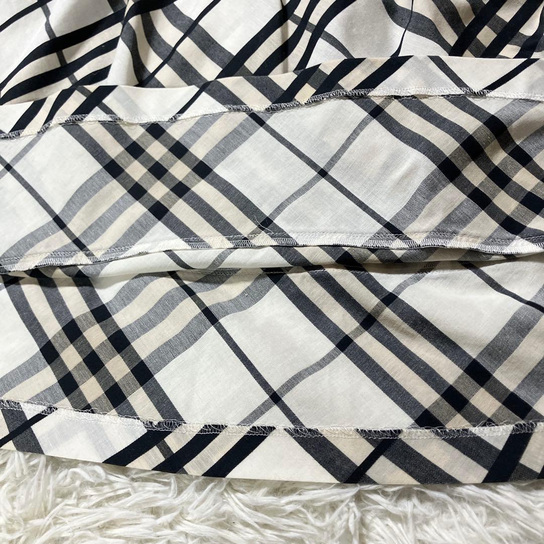 BURBERRY】ブルーレーベル ノバチェック メガチェック ワンピース 36