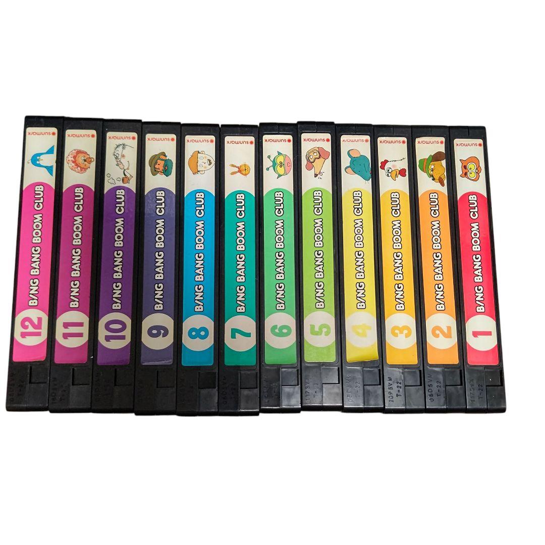 BING BANG BOOM CLUB(ビンバンブン)英語教材VHS12本セット - メルカリ