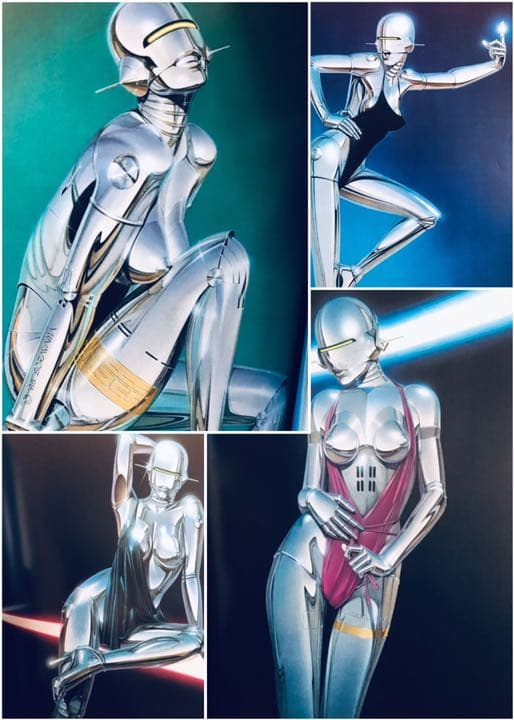 画集】空山基 メタリコーン【AIBO・エアロスミス・ミッキーマウス