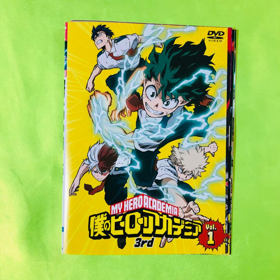 僕のヒーローアカデミア シーズン3（3rd）DVD全巻セット 全8巻
