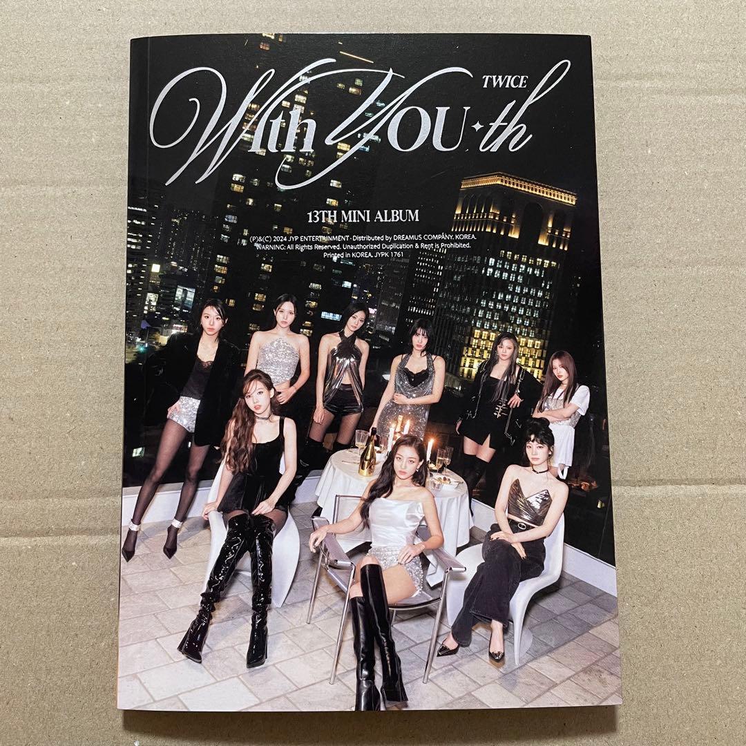 TWICE 『With YOU-th』 ツウィ トレカ ポスター セット ③ - メルカリ