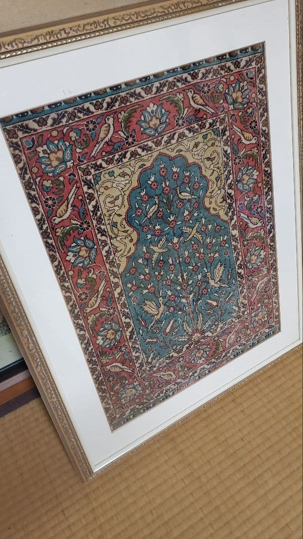 ペルシャ絨毯　カシミール絨毯 カシミールシルク【サティラグス | 手織り絨毯専門店】