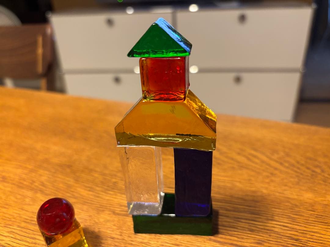 ブルーノ・タウト『ガラスの家の玩具』ガラスの積木 - メルカリ