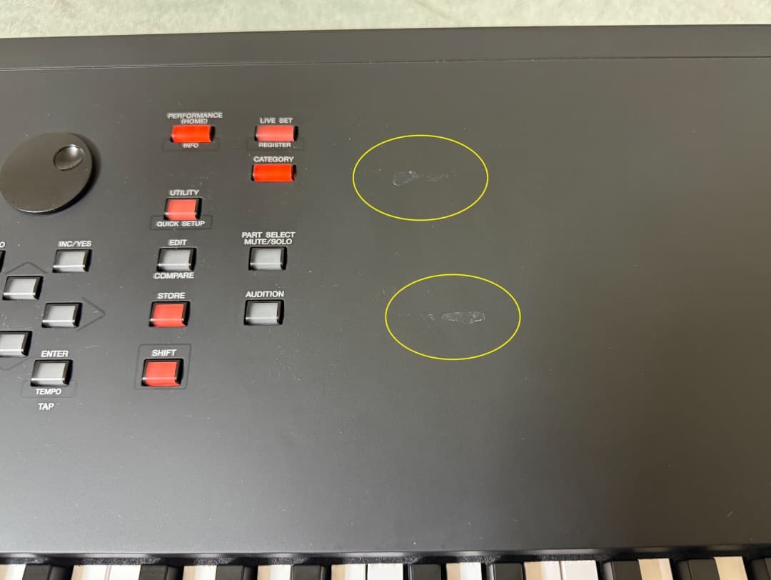 Yu さん専用になりました．YAMAHA MODX8+ ハーフペダルFC3A付き - メルカリ