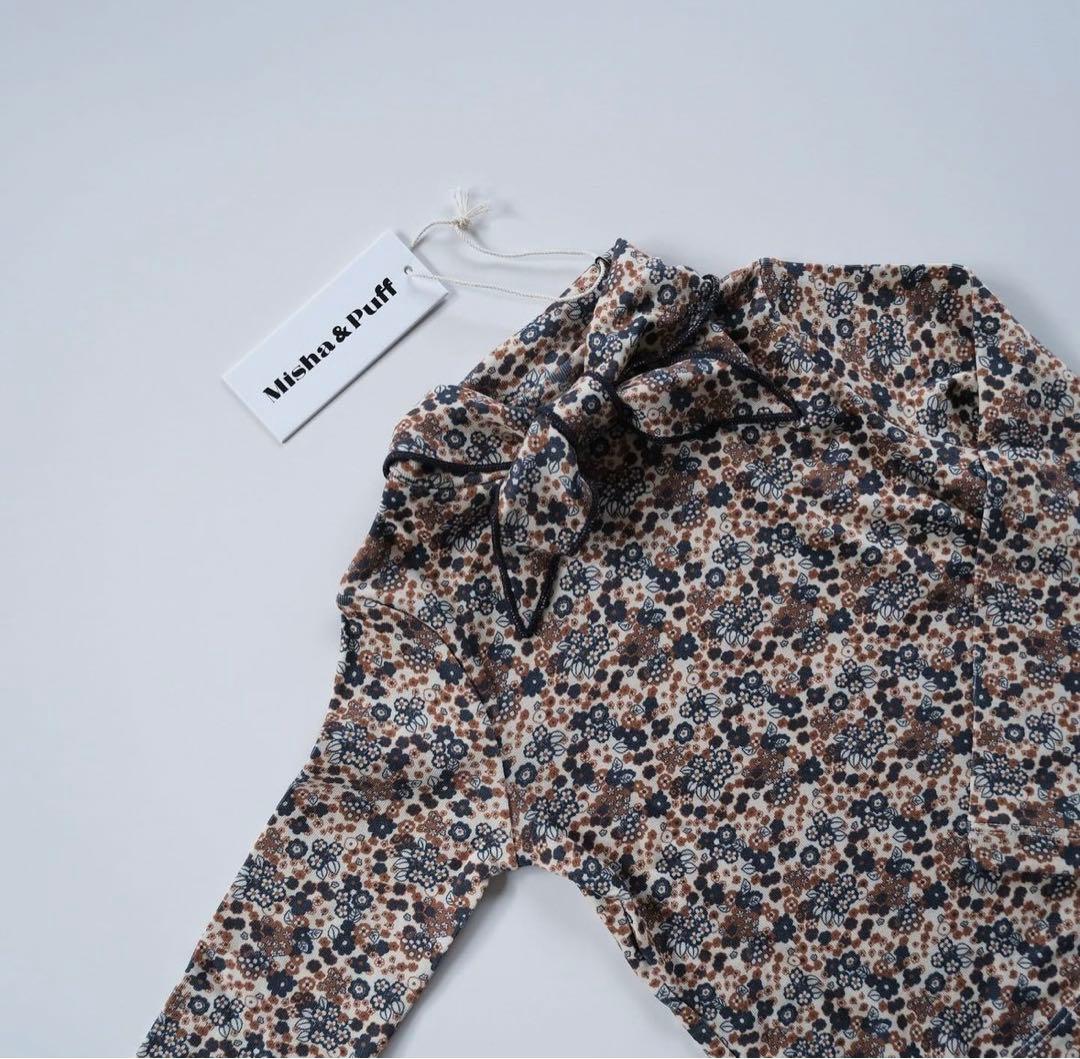 Misha&Puff 花柄スカウト4y