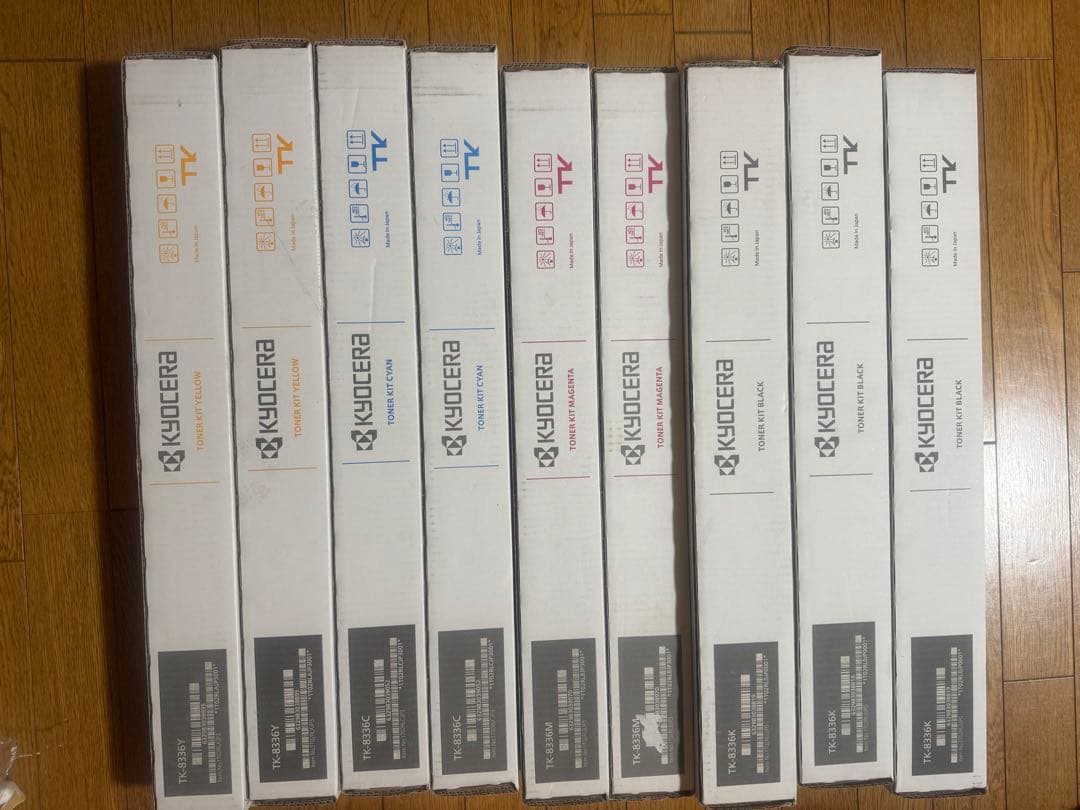 京セラ 純正トナー TK-8336 4色 9本セット - メルカリ