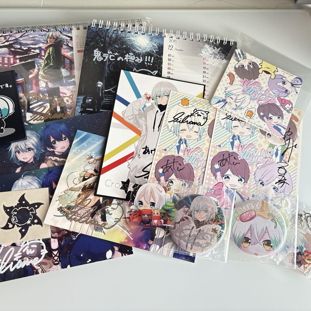 歌い手　しるばーな　グッズセット アクリルスタンドBIG(しるばーな)【AniBOX】