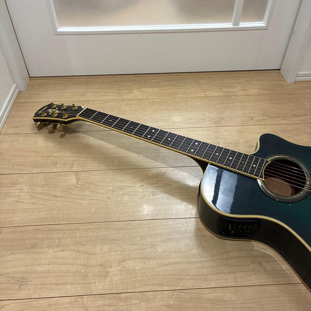 美品 希少 高級エレアコギターYAMAHA APX-7Aトップ単板