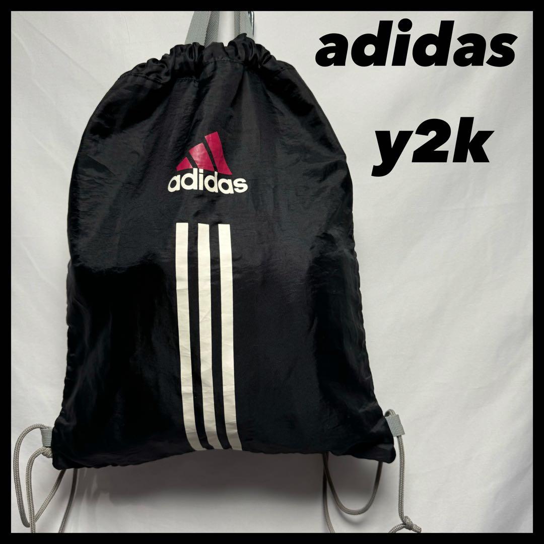 古着 adidas 90s 00s y2k バッグ ナップサック 22 - メルカリ