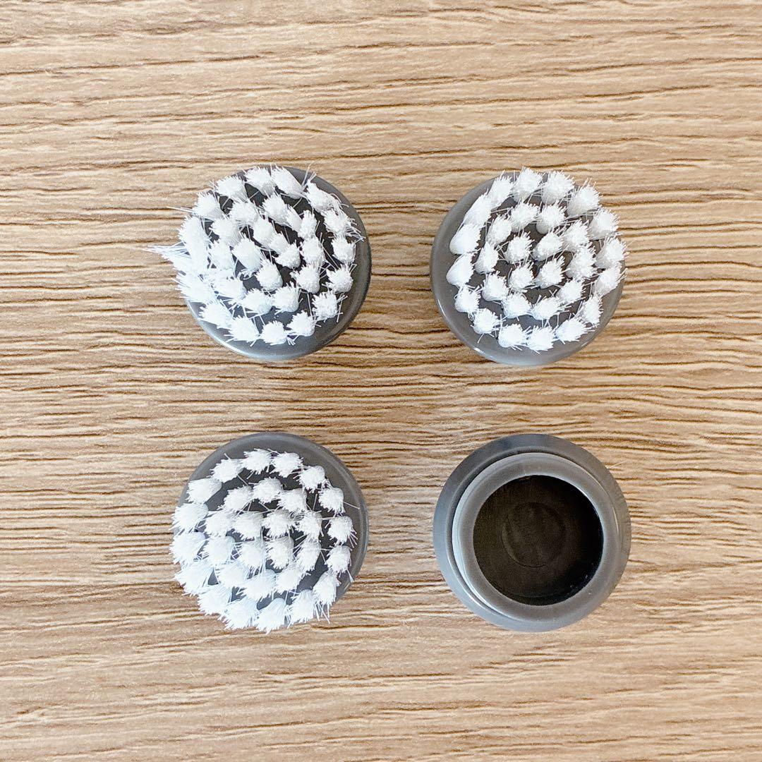 4個⭐️Youmay 洗顔用　白ブラシ 洗顔専用切り替えブラシ 顔専用ブラシ Amazon | 【Sunmay Oval】Sunmay 洗顔ブラシ 電動 洗顔 シリコン洗顔器