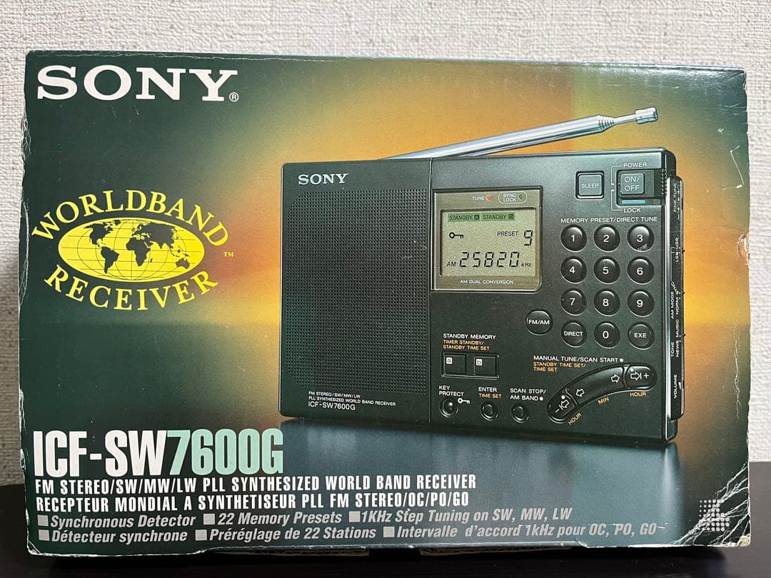 SONY ICF-SW7600G ワールドバンド受信機 - メルカリ