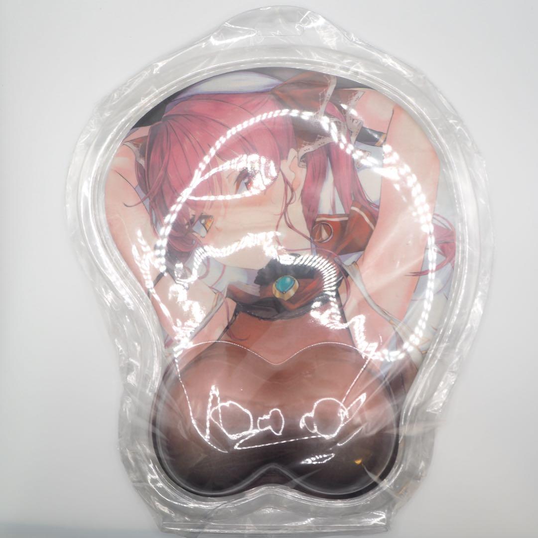 宝鐘マリン　おっぱいマウスパッド、ケツデカマウスパッド