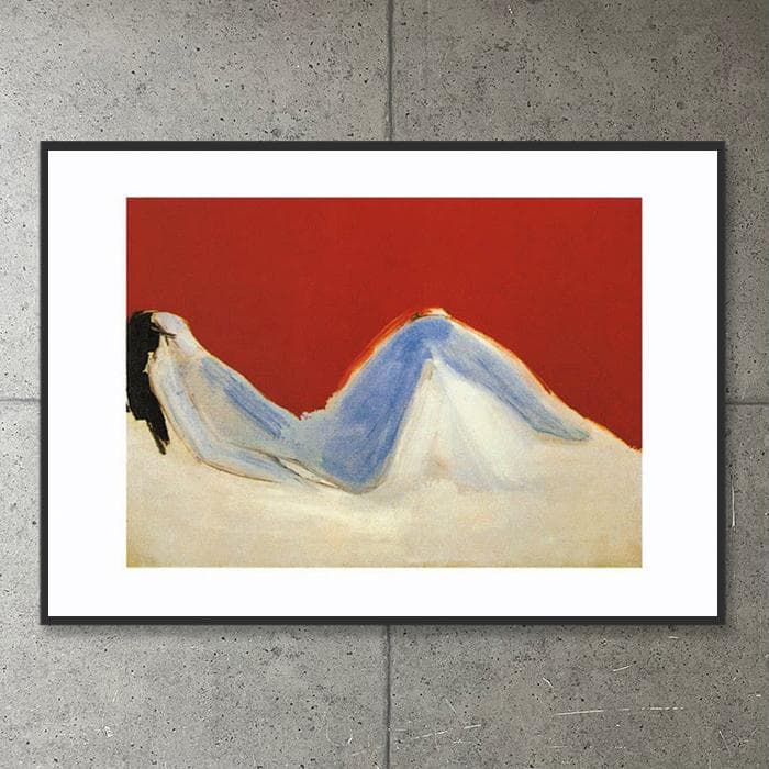 額装品/RECLINING NUDE/ニコラ ド スタール/ポスター/インテリア RECLINING NUDE（ニコラ ド スタール） ポスター販売のアズポスター