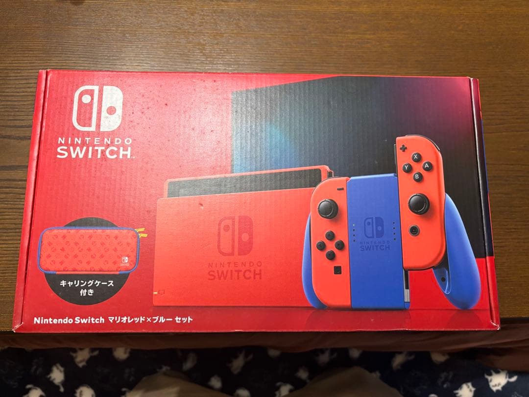 switch 本体 マリオレッド　コントローラー2個セット Amazon.co.jp: Nintendo Switch マリオレッド×ブルー セット : ゲーム