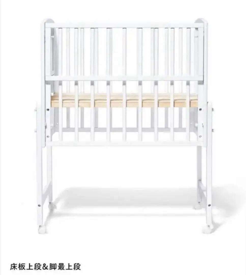 ノモック Wオープンハイタイプ ミニベビーベッド ホワイト ノモック Wオープンハイタイプ ベビーベッド – ベビーベッド・ベビー