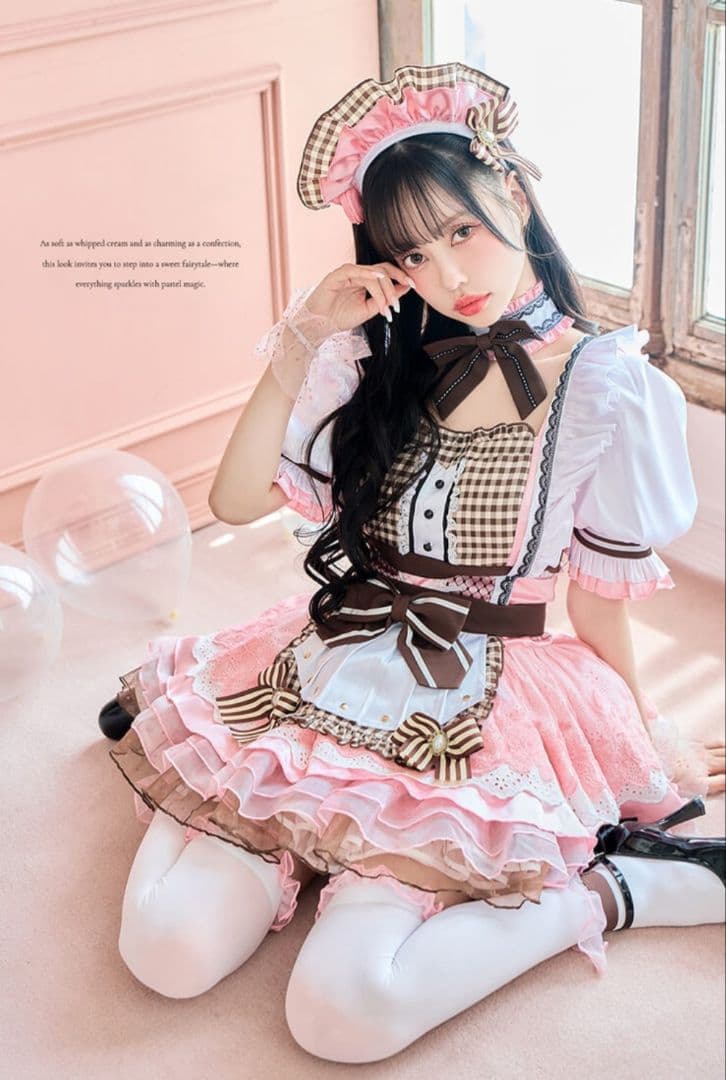 Malymoon/マリームーン マカロンメイド(ピンク) コスプレ衣装 - メルカリ