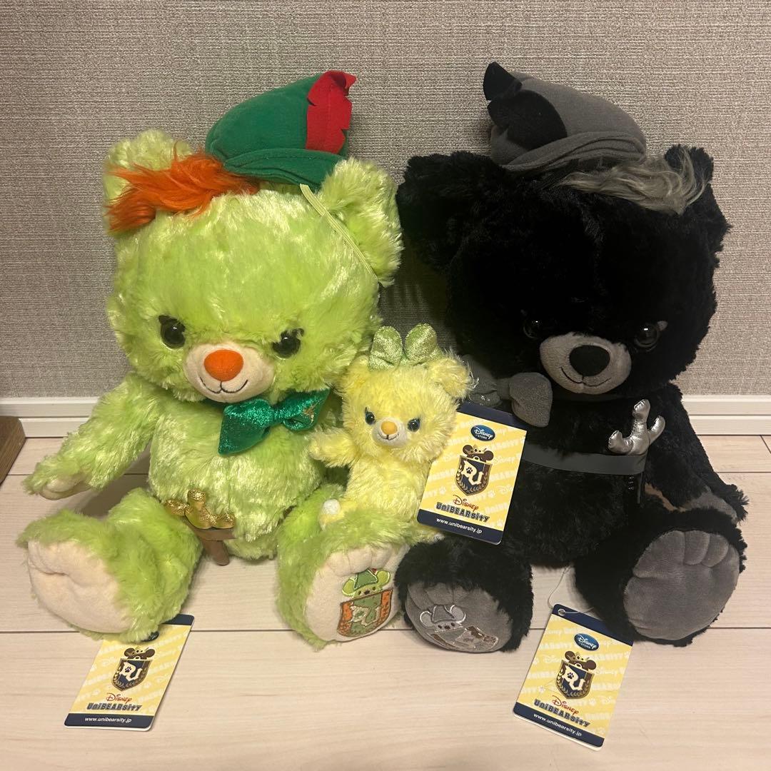 ユニベア ピーターパン、ブレッズシャドー、ティンカーベル - メルカリ