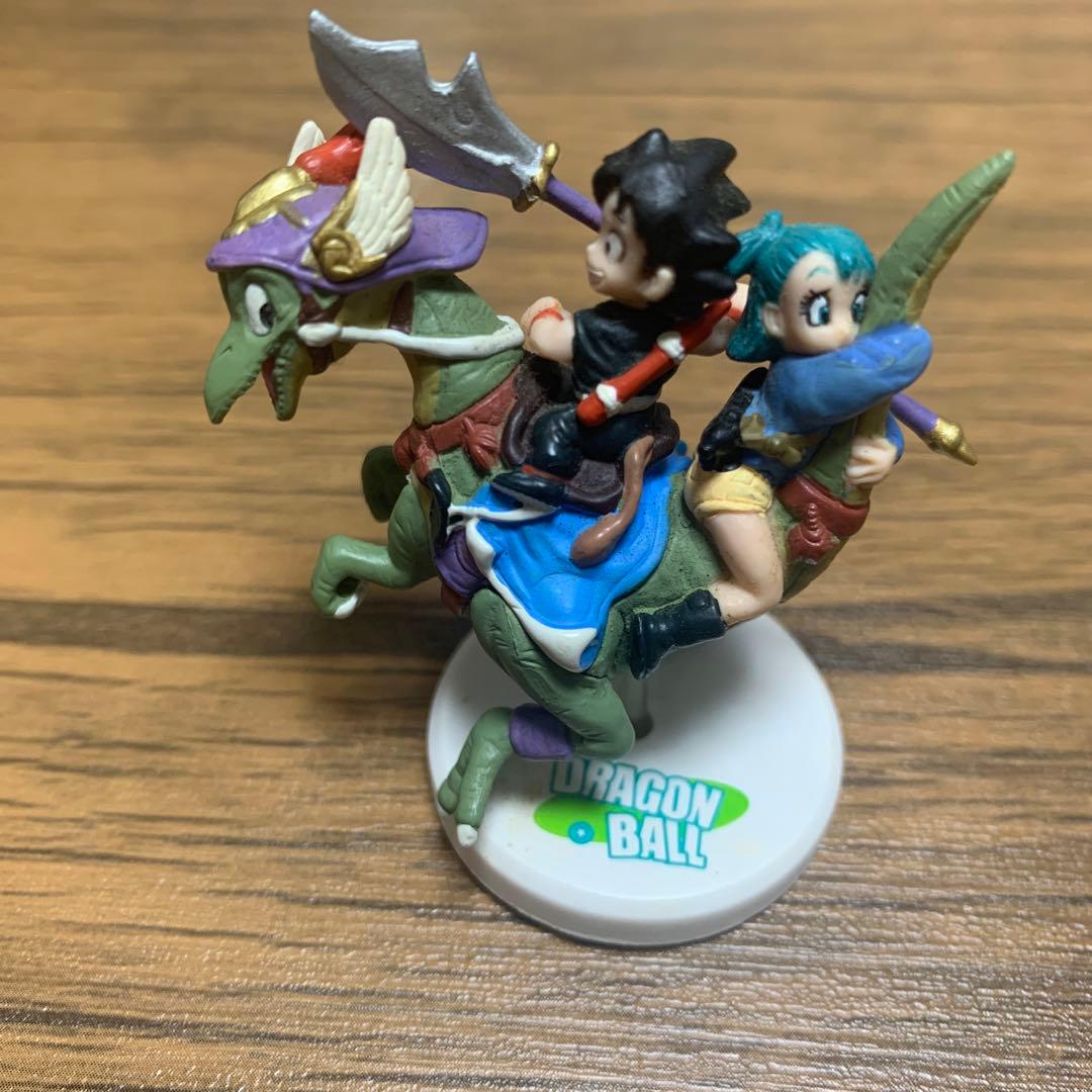 ドラゴンボールミニフィギュアセレクション 孫悟空&ブルマ&恐竜 - メルカリ