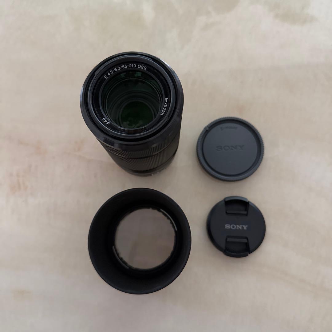 【SONY純正】デジタル一眼カメラE 55-210mm F4.5-6.3 OSS