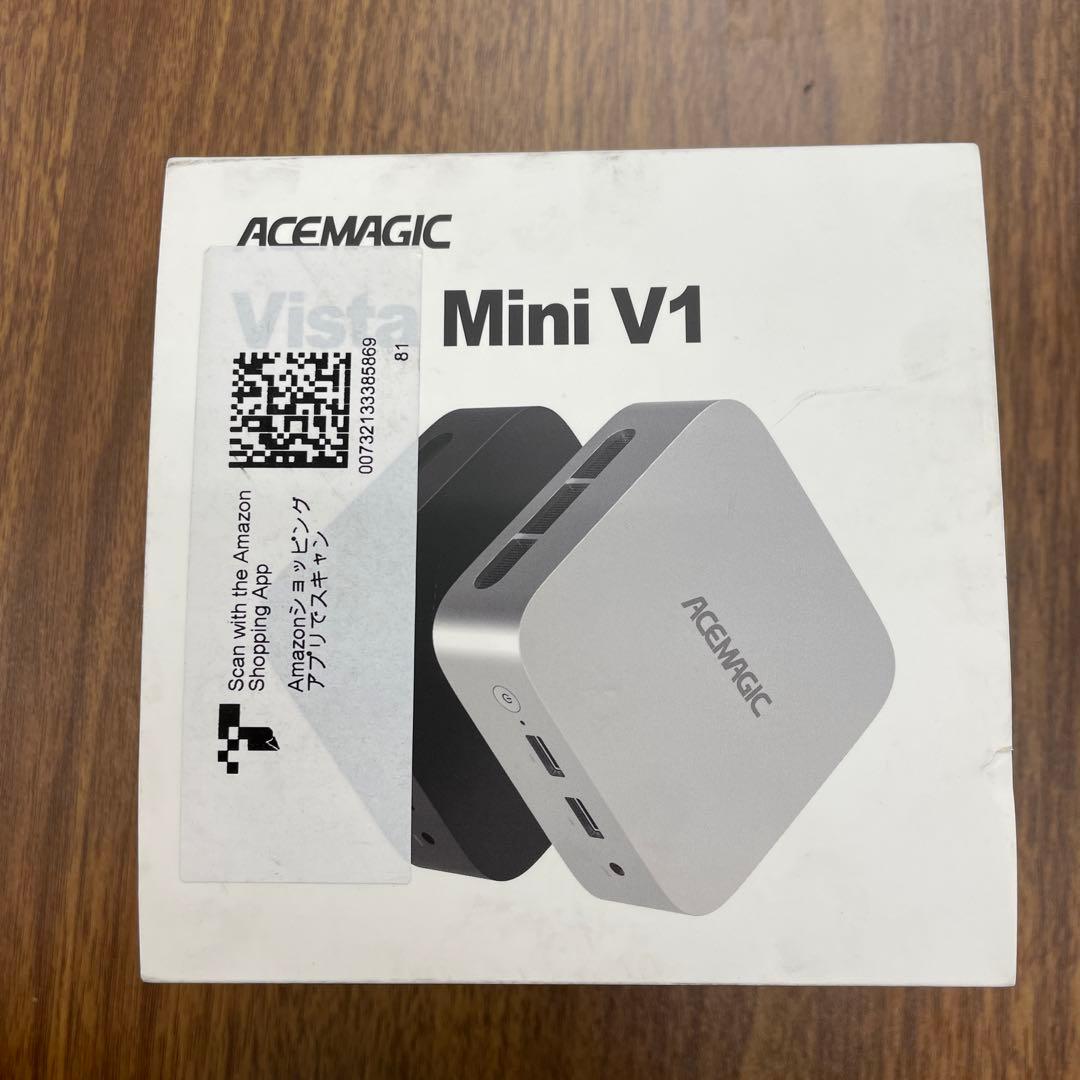 10445 ACEMAGIC Vista Mini V1 シルバー ACEMAGIC V1 Intel Twin Lake N150/N95 Vista Mini PC