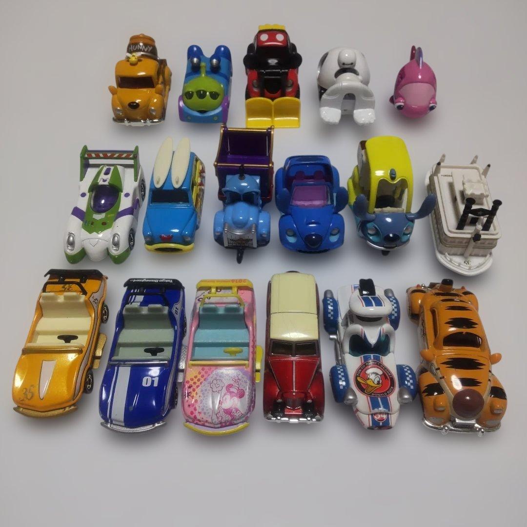 トミカ ディズニーリゾート まとめ売り 17台 ディズニートミカ リゾートクルーザー 2014 クリスマス : ミニカー