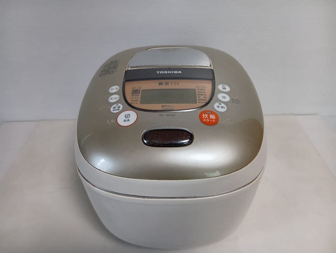 TOSHIBA 炊飯器 RC-18YQC 10合炊き TOSHIBA 炊飯器 RC-18YQC 10合炊き TOSHIBA 炊飯器 RC-18YQC 10合炊き
