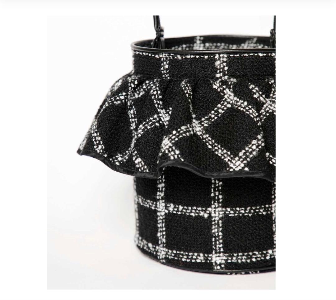 美品 セツコサジテール シティ白黒ツイード - メルカリ