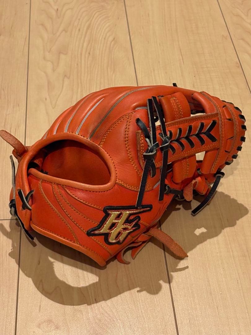 ハイゴールド軟式グローブ ハイゴールド 己極 軟式用 内野手用 グローブ HI-GOLD バスケット