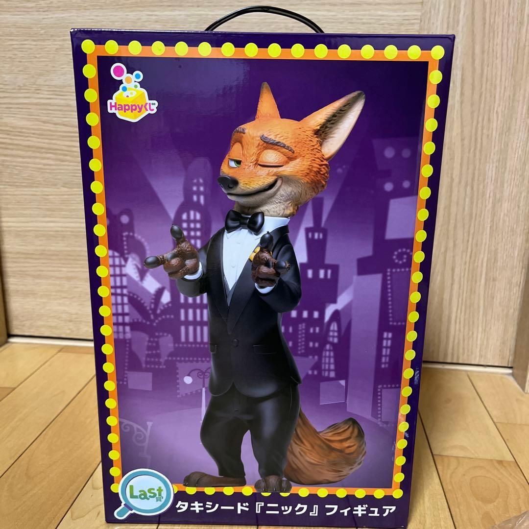 ズートピア2 ニック フィギュア タキシード ラストワン賞 ハッピーくじ