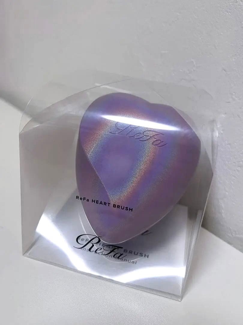 新品未使用】リファ ハートブラシ ユニコーンパープル プラザ限定