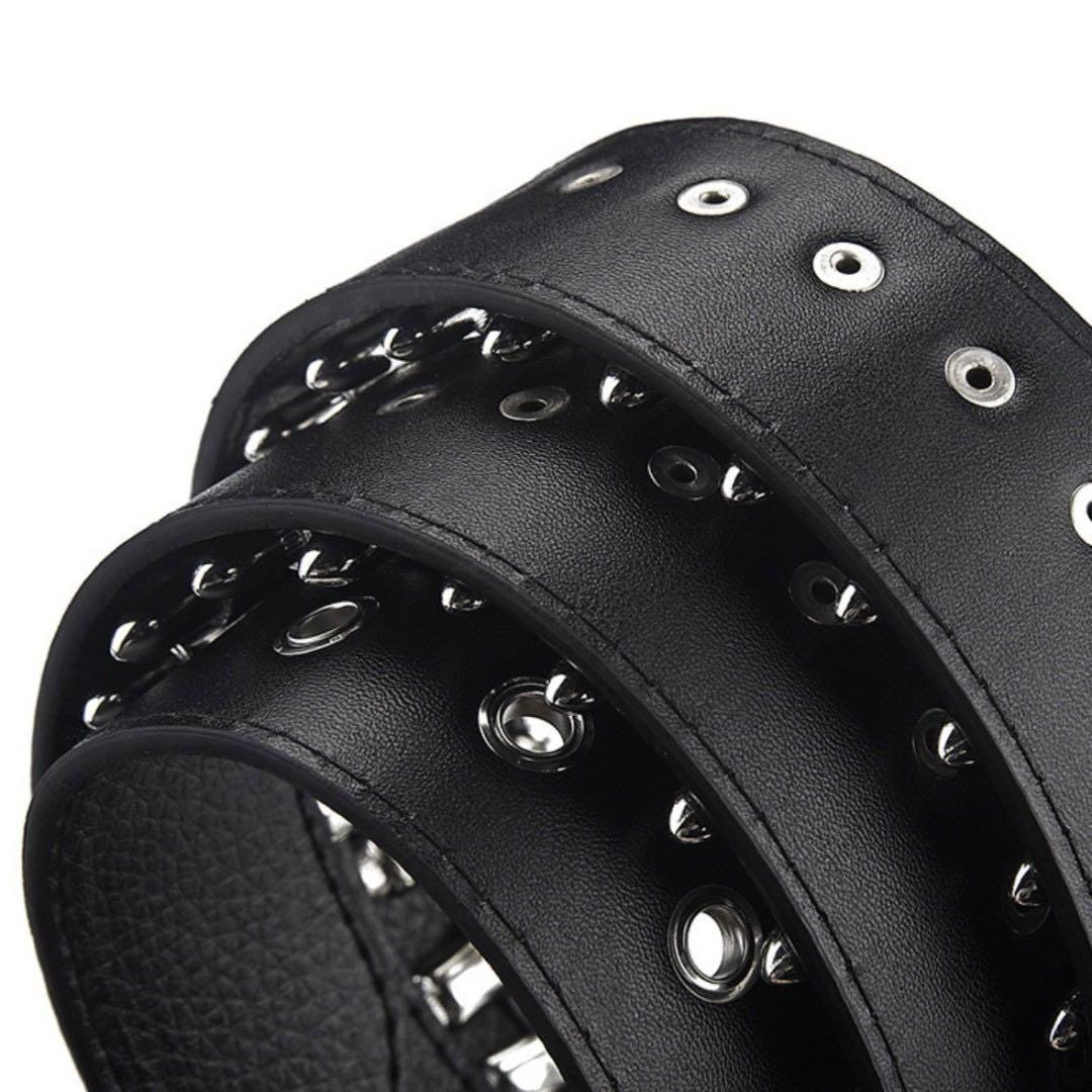 ロック ビジュアル ハードコア パンク V系 グランジ Y2K 弾丸 ベルト