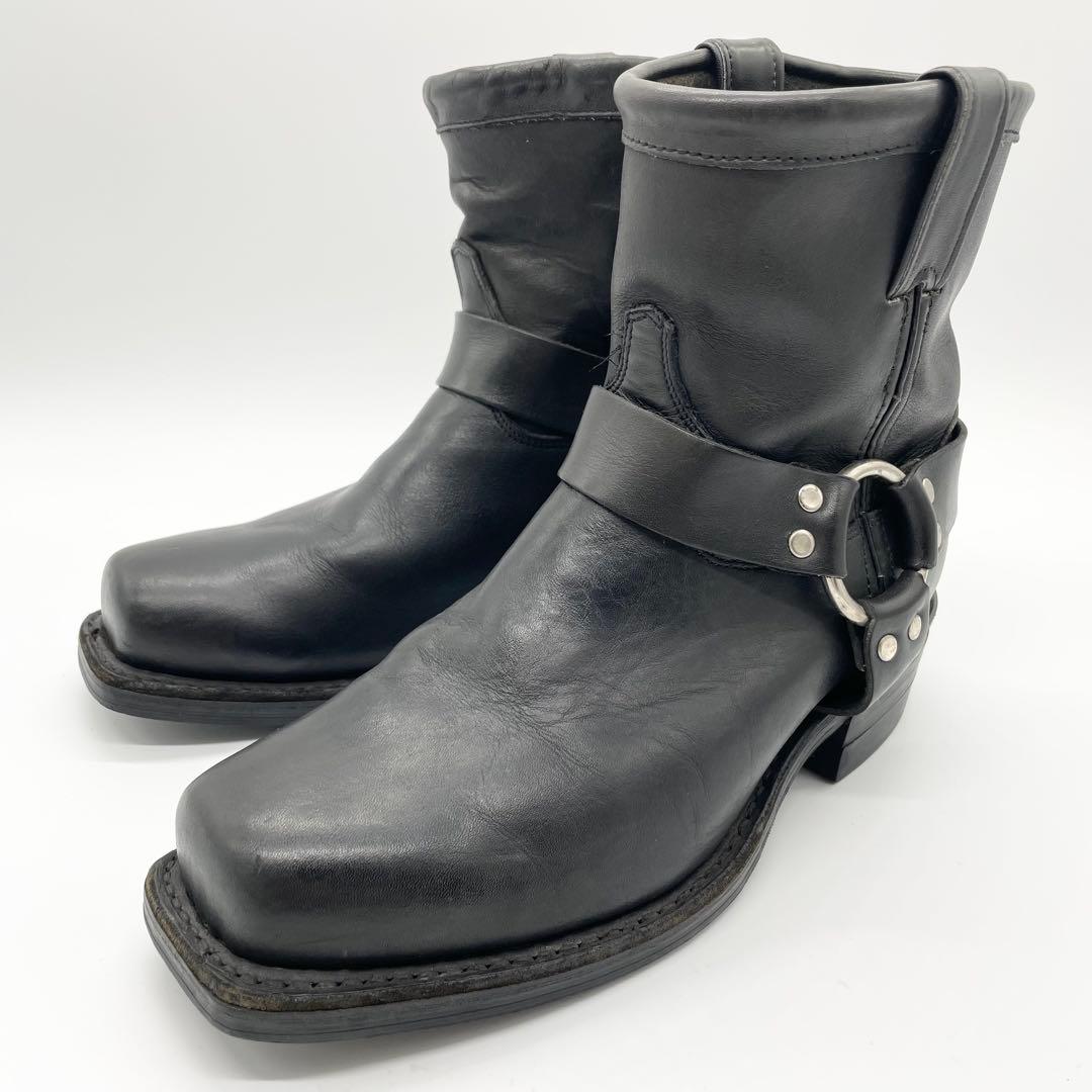 希少】Chippewa チペワ リングブーツ 白タグ USA製 レザー 黒 - メルカリ