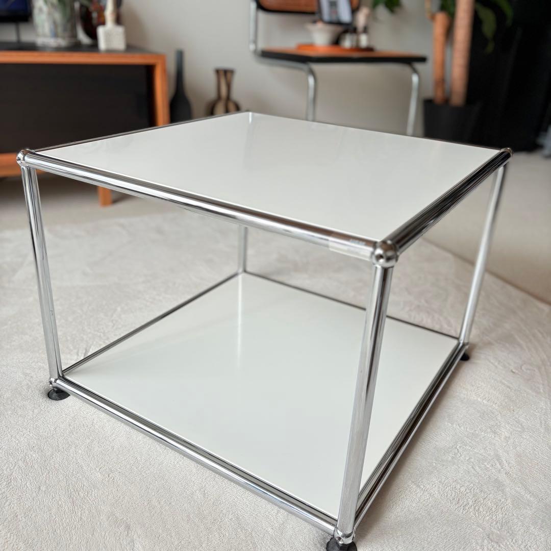 USM Haller USMハラー サイドテーブル ホワイト USMハラー（ユーエスエム） 正規販売店 | CONNECT