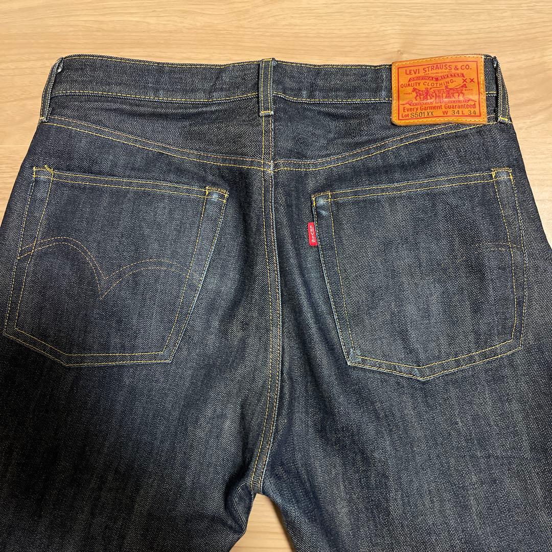 美品】濃紺 LEVI'S リーバイス S501 XX 大戦 W34 x L34 - メルカリ