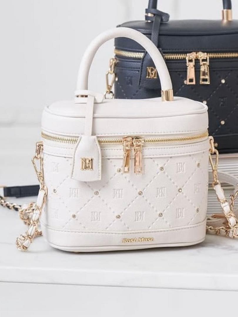 Rosé Muse bijou vanity bag ロゼミュ バニティバッグ - メルカリ