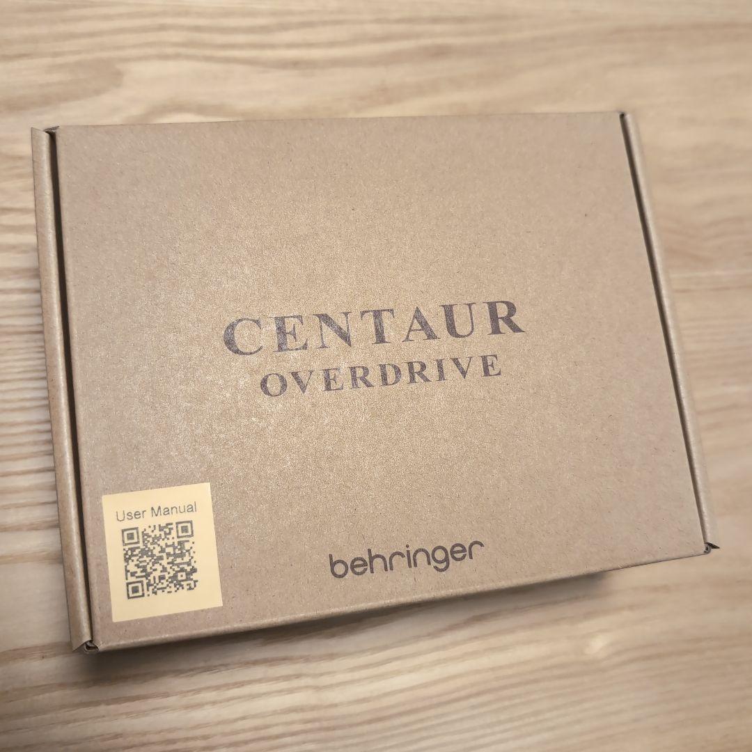 新品未開封】Behringer CENTAUR OVERDRIVE