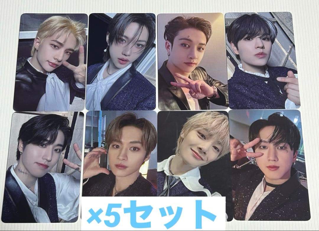 StrayKids 展覧会 グッズ 購入特典 トレカ 8枚コンプ ×5 StrayKids 展覧会 グッズ 購入特典 トレカ 8枚コンプ ×3-在庫限定