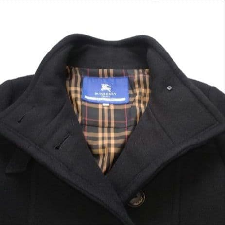 ✨極美品✨バーバリーブルーレーベル アンゴラコート ノバチェック