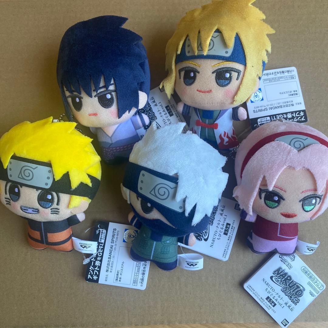 K*O様 NARUTO-ナルト- 疾風伝 ちびぐるみvol.1 全5種 - メルカリ