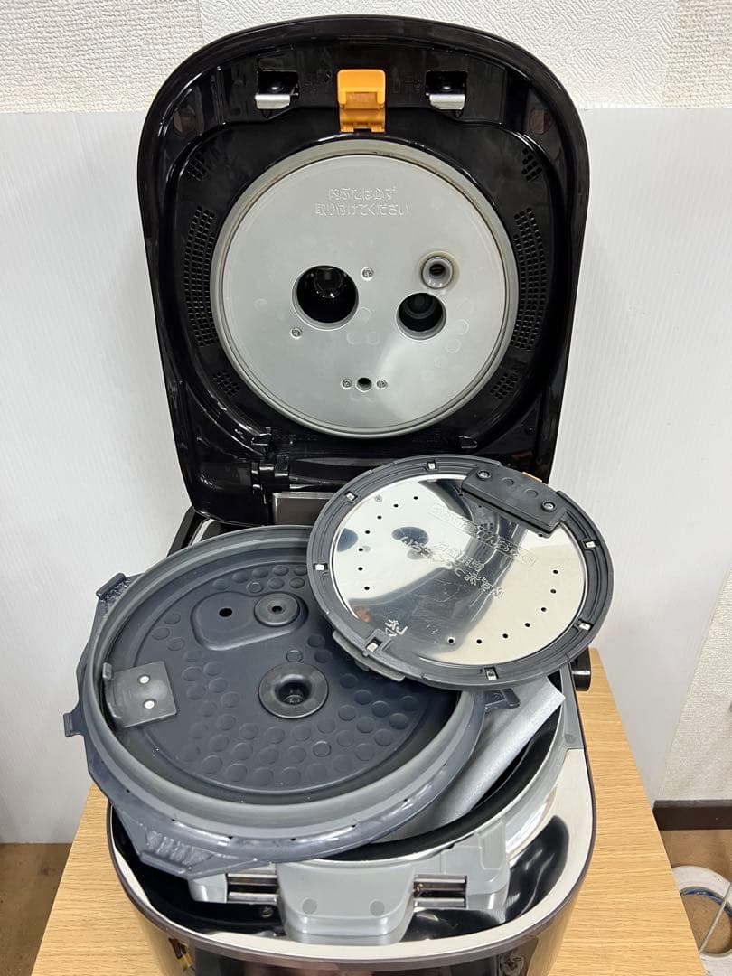 象印 圧力IH炊飯器 NP-WD10 1.0L ブラウン 極め羽釜 美品