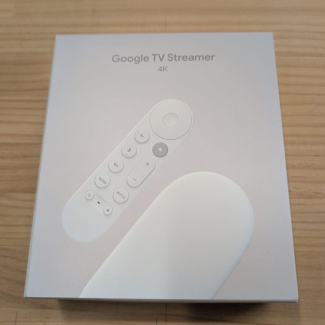 Google TV Streamer 4K ☆新品未開封☆ クロームキャスト グーグル Google TV Streamer 4K GA05662-JP 32GB