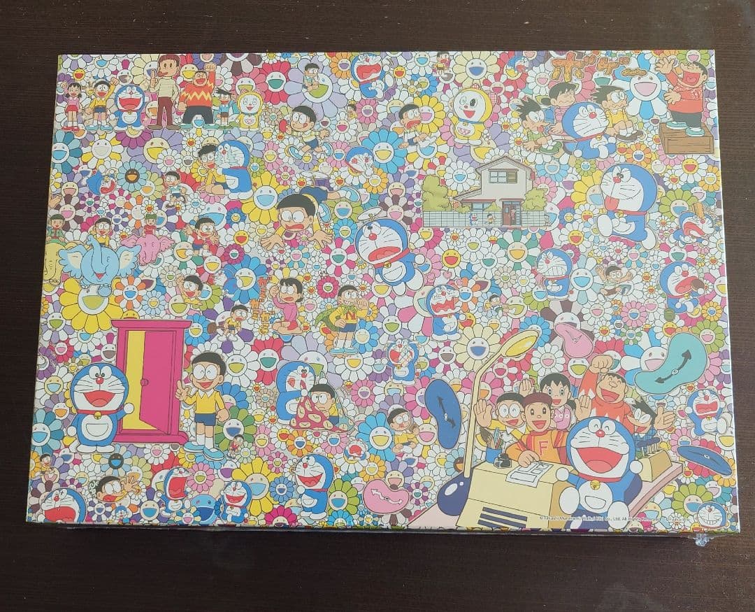 TAKASHI MURAKAMI FOR THE DORAEMON パズル TAKASHI MURAKAMI FOR THE DORAEMON EXHIBITION PUZZLE 1000PCS 73.5CM