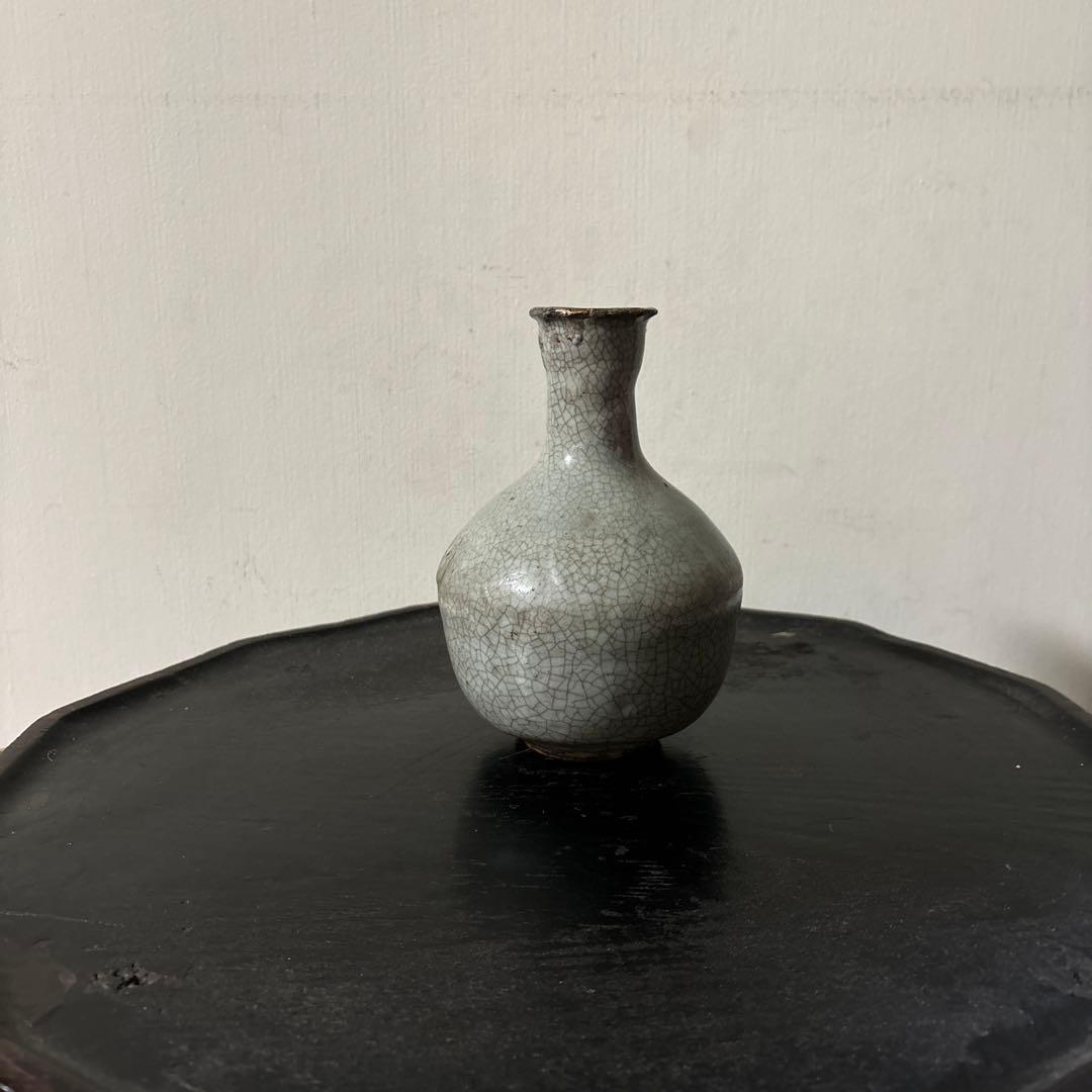 李朝白磁徳利 骨董 韓国骨董 アンティーク 古道具 白洲正子 秦秀雄