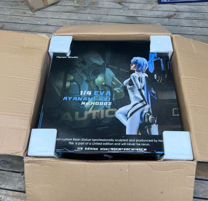 新世紀エヴァンゲリオン 綾波レイ 1/4 ガレージキット ガレキ スタチュー ① EVA エヴァ 綾波レイ ガレージキット 1/4フィギュア 海外品｜Yahoo