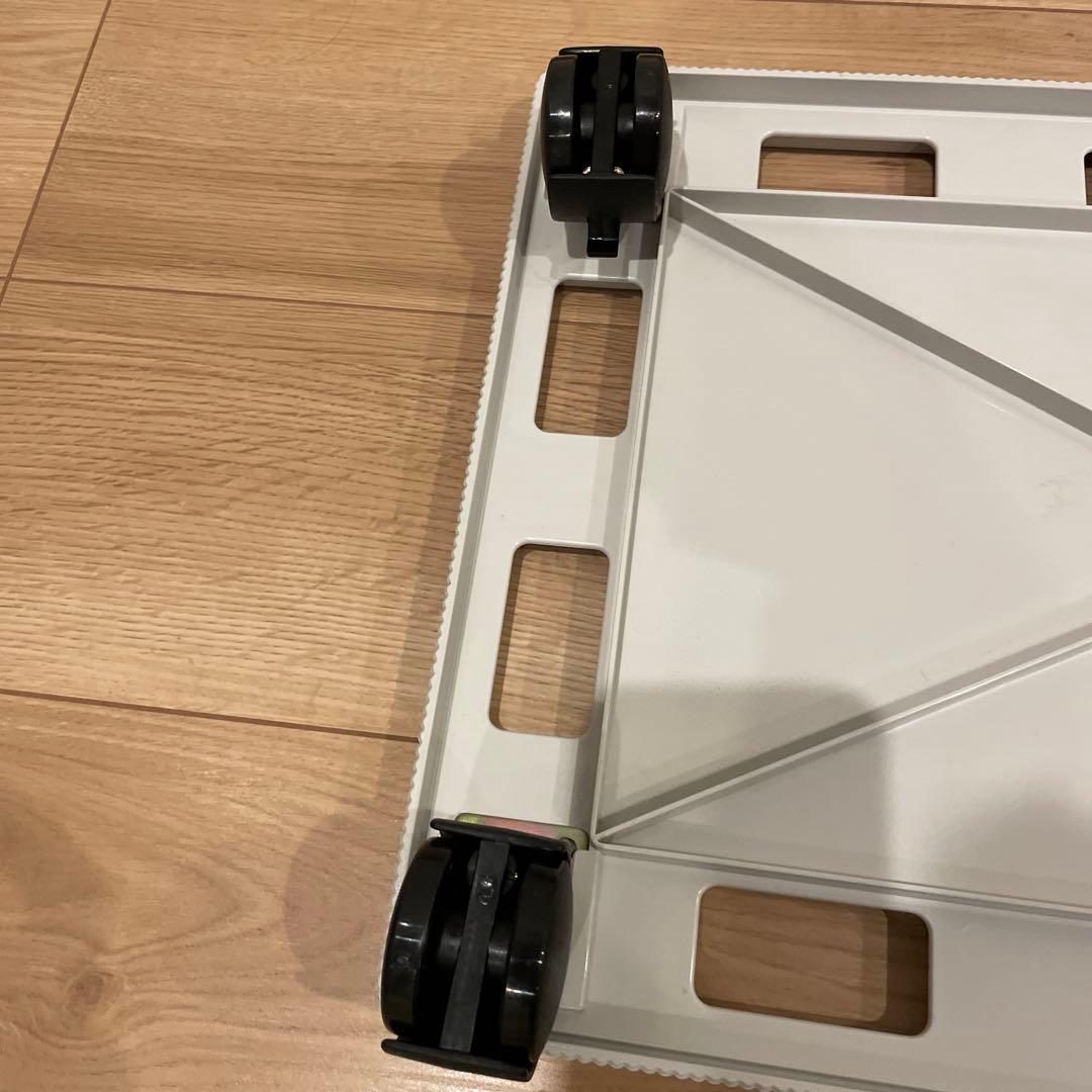 美品】タッパーウェア マルチオーガナイザーワイド用 キャスター付き