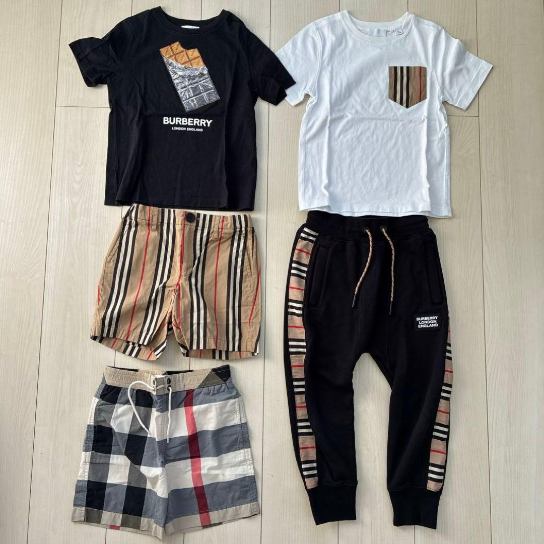 ご先約者様　バーバリー　Tシャツ　スウェットパンツ　ショートパンツ　水着　6Y 078600.jpg
